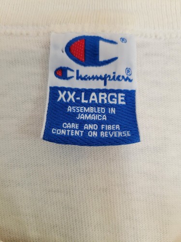 Vintage Champion Cornell Single Stitch T-Shirt 100% Baumwolle Gr. XXL - Bild 9 von 14