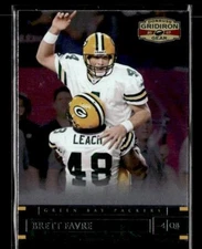 2007 Donruss Gridiron Gear #20 Brett Favre Green Bay Packers