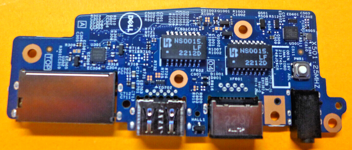 Genuine Dell Vostro 5620 Daughterboard USB Audio SD Card Reader