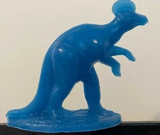 Mold-A-Rama Sinclair Dinoland Corythosaurus Dinosaur Souvenir -BRIGHT BLUE NY WF