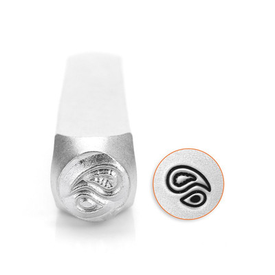 ImpressArt Paisley Design Stempel Metall Stanzen Schmuck Handwerk 6mm