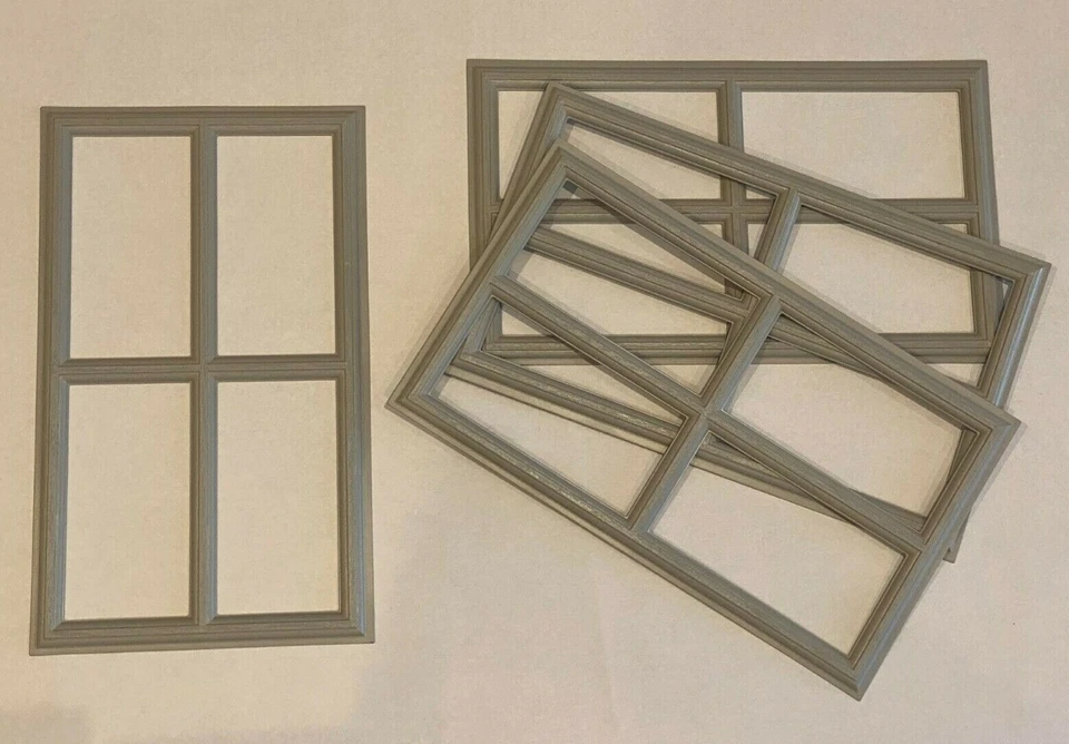 8 insertos de repuesto grises Amarr Stockton para puertas de garaje Amarr de panel corto hágalo usted mismo Foto 2 de 4