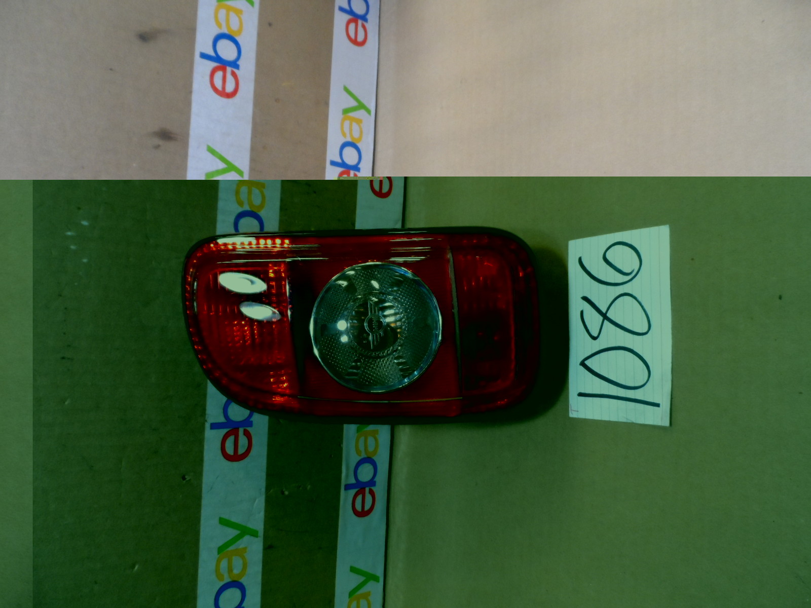 08 09 10 Mini Cooper Club Man DRIVER Side Tail Light Used Rear Lamp #1086-T