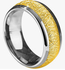2 Gold and Sliver Ceramic T5577 Chip Ring for Rewritable Clone 125kH — photo 1