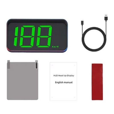 Digital HUD Tacho MPH Auto Head Up Display GPS Geschwindigkeitsmesser Windschutzscheibe Front