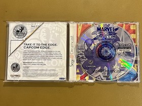 MARVEL VS CAPCOM  (Sega Dreamcast) Complete w/ Manual Teated and works! 