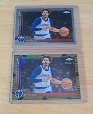 2025-26 Topps Chrome #207 Jordan Poole Yellow Basketball Refractor /275 & Base 