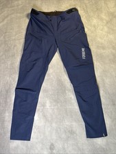 FORBEMK Mens Mountain Bike Cycling Pants Joggers Riding MTB Pants Size 34 Blue