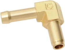 Drag Specialties 1003-0257 Fuel Inlet Fitting 1/4" for Harley Kehin Carb 76-06