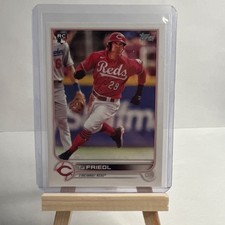 Topps 2022 Series 2 TJ Friedl Rookie #546 Cincinnati Reds MLB Baseball Card. rookie card picture