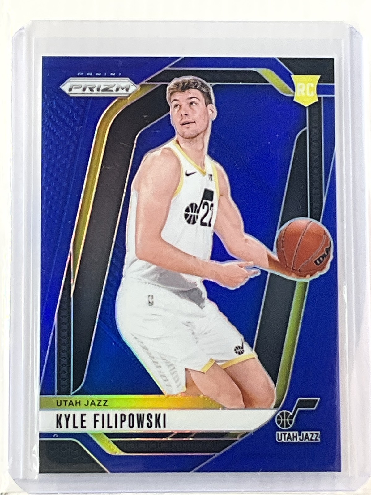 2024-25 Panini Prizm #263 Kyle Filipowski Prizms Blue /199 - RC - 22546