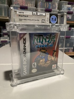 Ninja Five-O Nintendo Game Boy Advance GBA WATA A+ New Graded Sealed  5-0 83717500278|