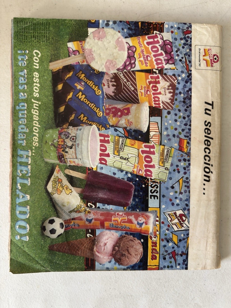 Album Panini Italia 90 World Cup FIFA COMPLETE Holanda Maradona