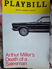 Death of a Salesman Playbill Nathan Lane