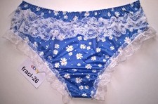 Very Sexy Blue Satin / Soft Lace Women's Panties Knickers