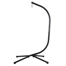 FDW Hammock Chair Stand, Outdoor Solid Steel Heavy Duty Construction for Hang...