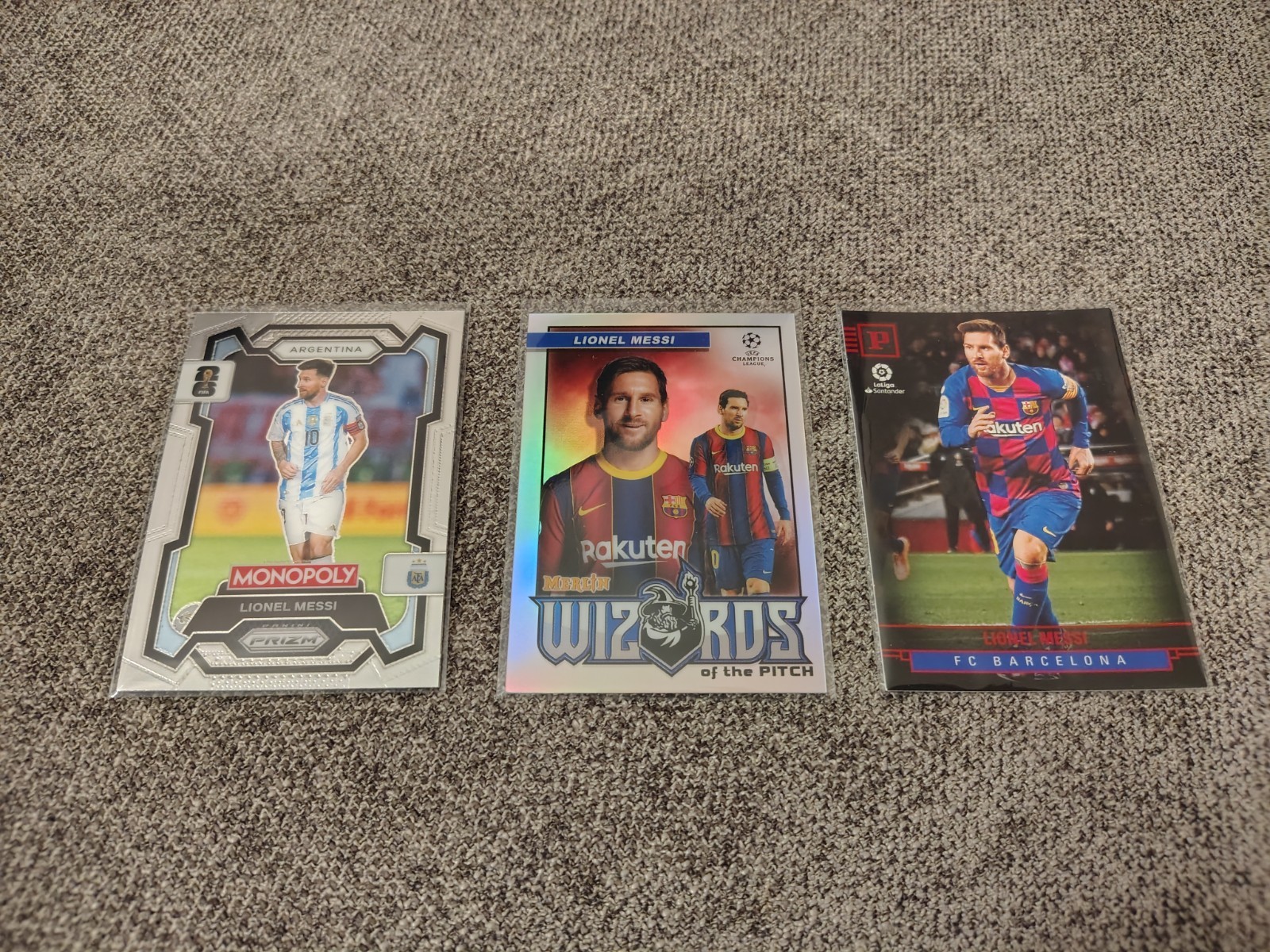 Lionel Messi Panini Noir Road To World Cup 2026 /99 Bronze & BONUS CARDS ⚽🏆🇦🇷 view 4