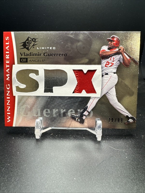 2008 Upper Deck Winning Materials WM-VG Vladimir Guerrero /99 Game Used Jersey