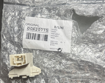 OEM Bosch Dishwasher On/Off Switch, 00620775