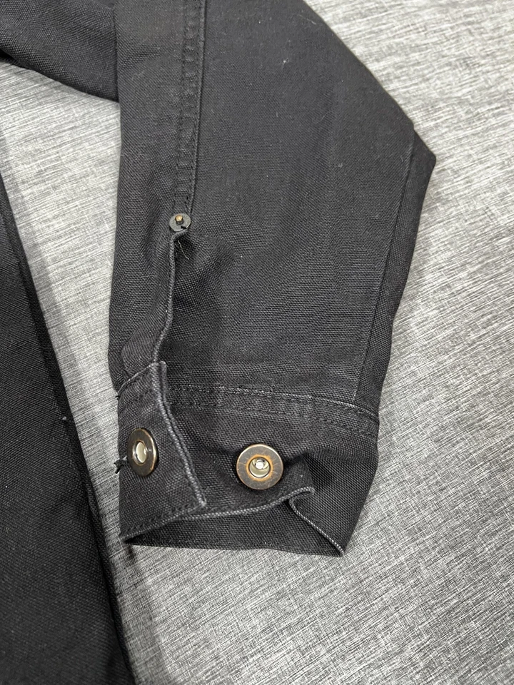 Altamont Dakota Jacket Mens Medium Black Canvas Workwear Chore - Image 3 of 4