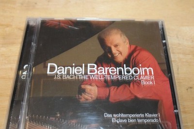 Well Tempered Clavier Book 1 by Bach / Barenboim (CD, 2004)
