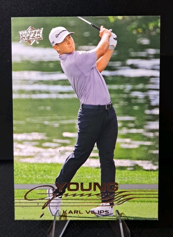 2026 Upper Deck Golf Karl Vilips Young Guns Rc