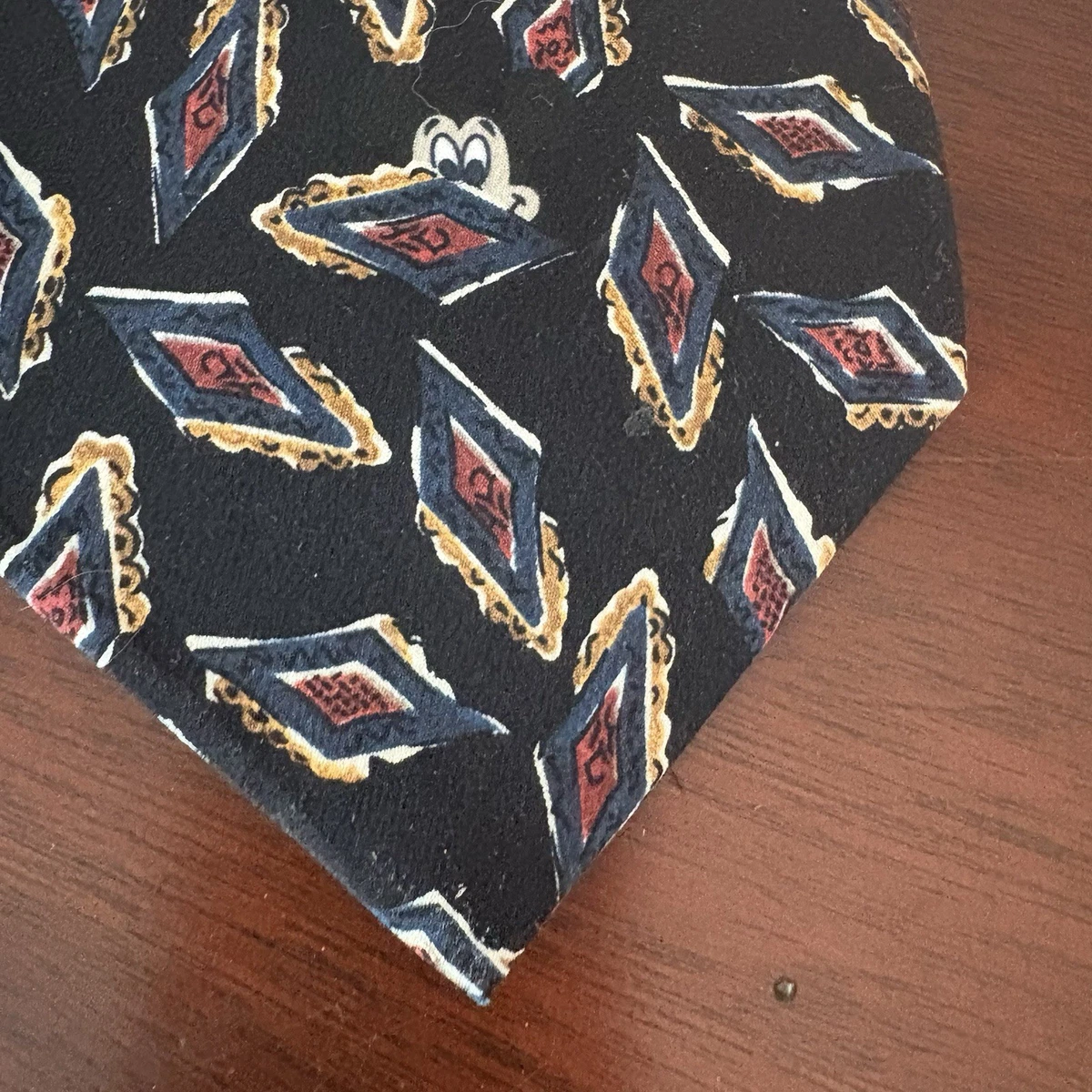 Disney Originals Vintage Mens Mickey Mouse Tie 58.5” Long