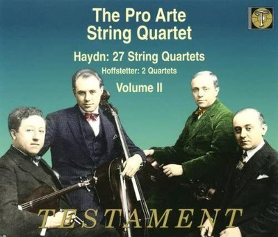 Haydn: 27 Quartetti Volume II / Pro Arte String Quartet - CD