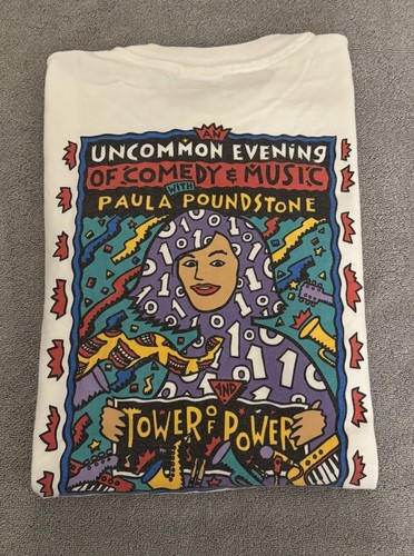 1995 Paula Poundstone Uncommon Evening Of Comedy And Music T-shirt pop art
