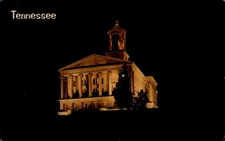 Tennessee State Capitol Nashville Tennessee vintage postcard b978
