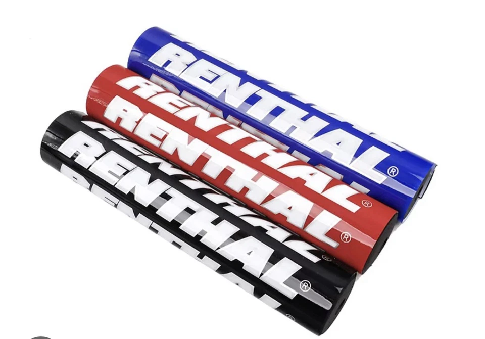 RENTHAL Bar Pad P322 SX HANDLEBAR PAD - NEW - BLUE - FREE SHIPPING - 10” - L@@K! - Image 2 of 4