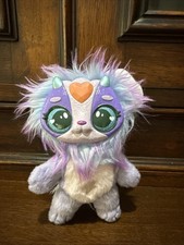 Magic Mixies Color Surprise Cauldron Purple Poseable Plush Pet Heart
