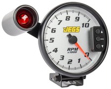 Jegs 5 In. Tachometer With Shift Light And Peak Rpm Memory Recall 0-10000 Rpm Jegs 5 In. Tachometer With Shift Light And Peak Rpm Memory Recall 0-10000 Rpm