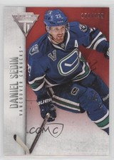 2013-14 Panini Titanium Retail Red 171/199 Daniel Sedin #22 HOF 2d8