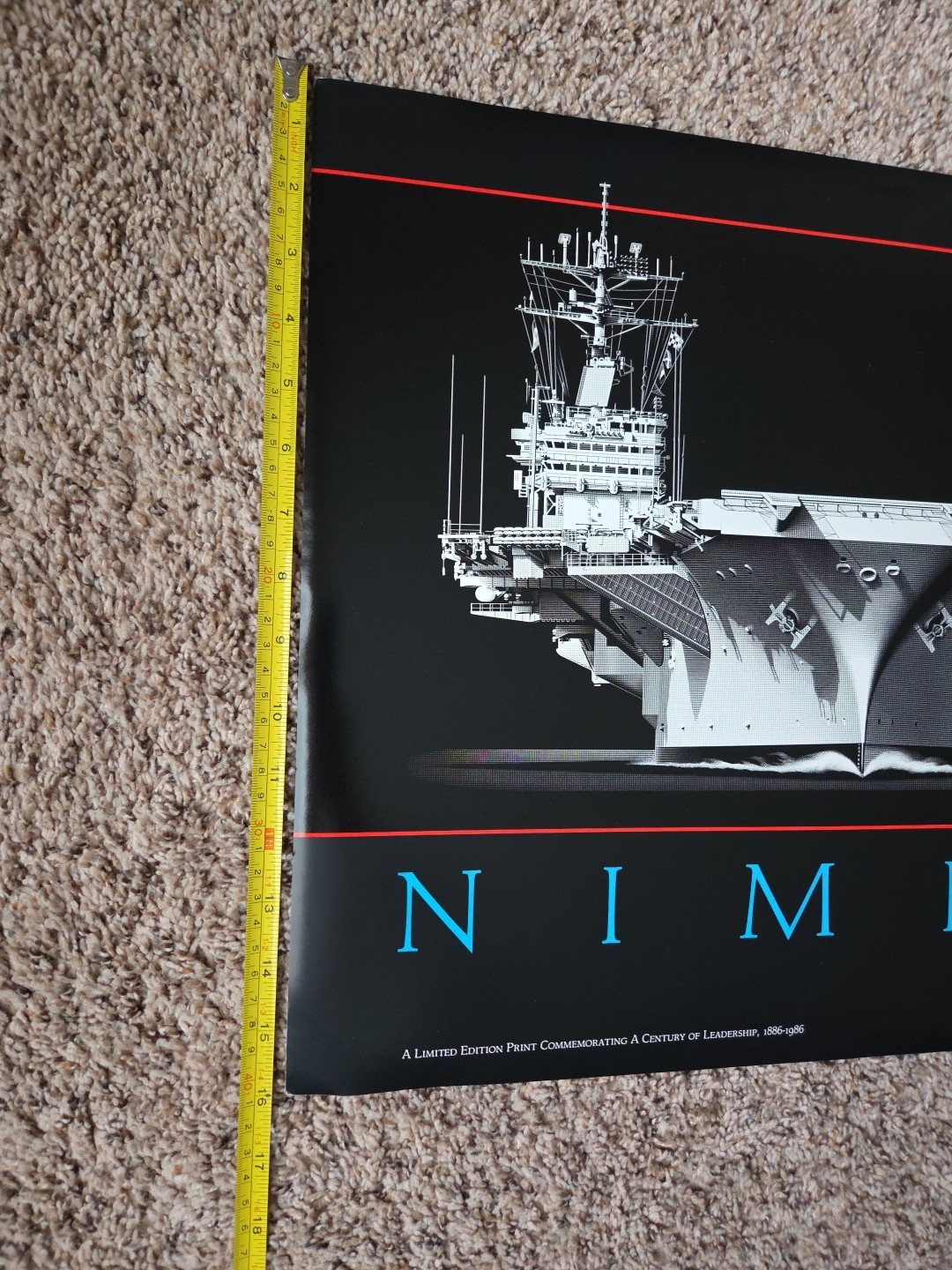 LEGENDS OF NEWPORT NEWS SHIPBUILDING (1986):  USS NIMITZ CVN-68 (FIRST OF CLASS)