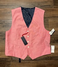 Tommy Hilfiger XL Bradley Suit Vest Only Cotton Buttons X-Large