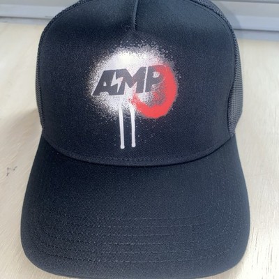 AMP Any Means Possible Logo Trucker Hat Kai Cenat Streamer Influencer Brand