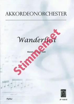 Josef Sadil | Wanderlust | Marsch | Stimmensatz | Musikverlag Josef Preissler