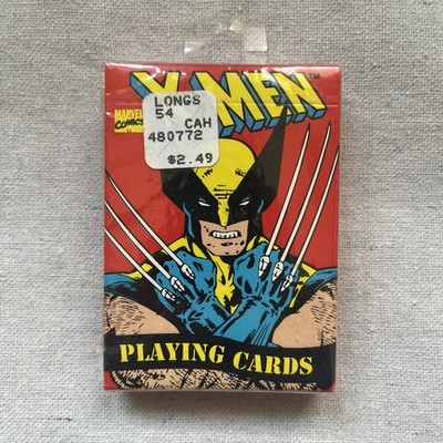 1993 X-Men Marvel USPCC Sealed Playing Card Deck Wolverine Magneto Gambit