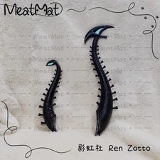 Hololive YouTuber Ren Zotto Resin Hairpin Horn Cos Decoration Hair Accessory New