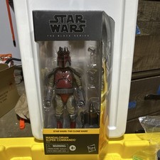 Hasbro Star Wars Black Series Mandalorian Super Commando Figure Clone Wars