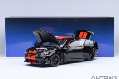 Autoart Dodge Charger SRT Hellcat Redeye Jailbreak (Pitch Black) 1/18 Scale New!