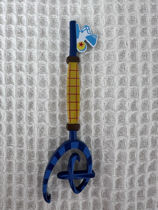 Disney Store Key Pixar Toy Story Woody Collectible Key
