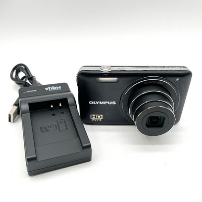 Olympus VG-160 Digitalkamera Schwarz 5x Zoom 14 MP Kompakt Digi cam getestet  
