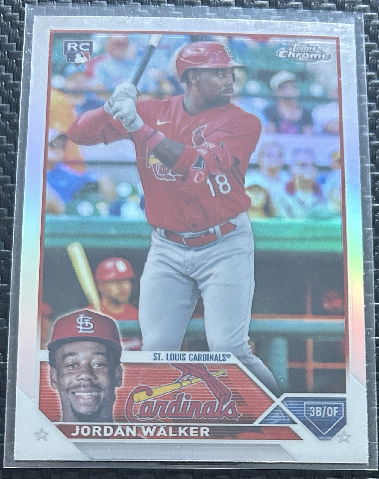 2023 Topps Chrome Jordan Walker Refractor #209 🔥Cardinals🔥
