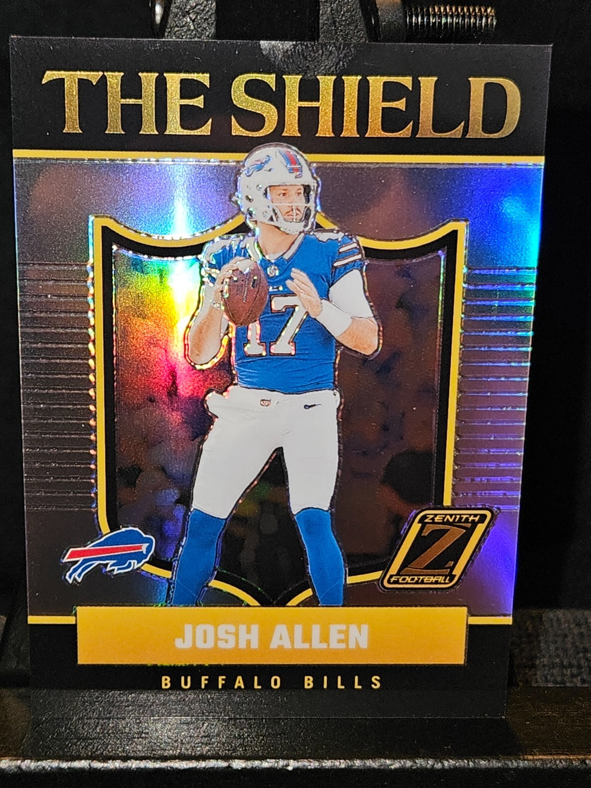 2024 Panini Zenith Football #15 Josh Allen the shield refractor