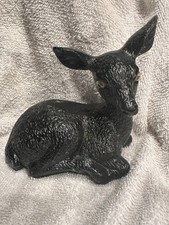 1980 V.C.P. Figurine Made In USA. Deer Figurine. Approximately 4.5 by 4.5 inches