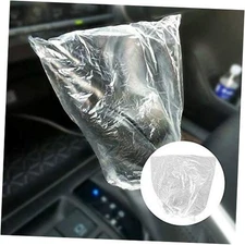 None/Brand 500PCS Disposable Gear Shift Cover Plastic Transparent Car Gear 