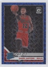 2019 Donruss Optic Rated Blue Velocity Prizm Daniel Gafford #153 Rookie RC 18jt