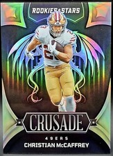 Christian McCaffrey 2022 Rookies & Stars Crusade Black 1/1 49ers - True 1 of 1